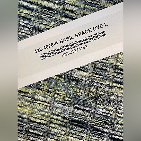 Jonathan Simkhai Wide leg Knit Pants Basil Space Dye with ruffles  NWT. Large - Picture 7 of 12